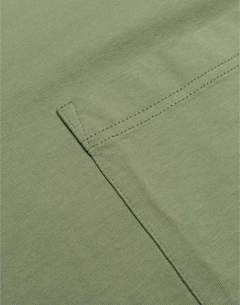 T-Shirt Cruising Vert Sauge en coton bio GOTS – OLOW