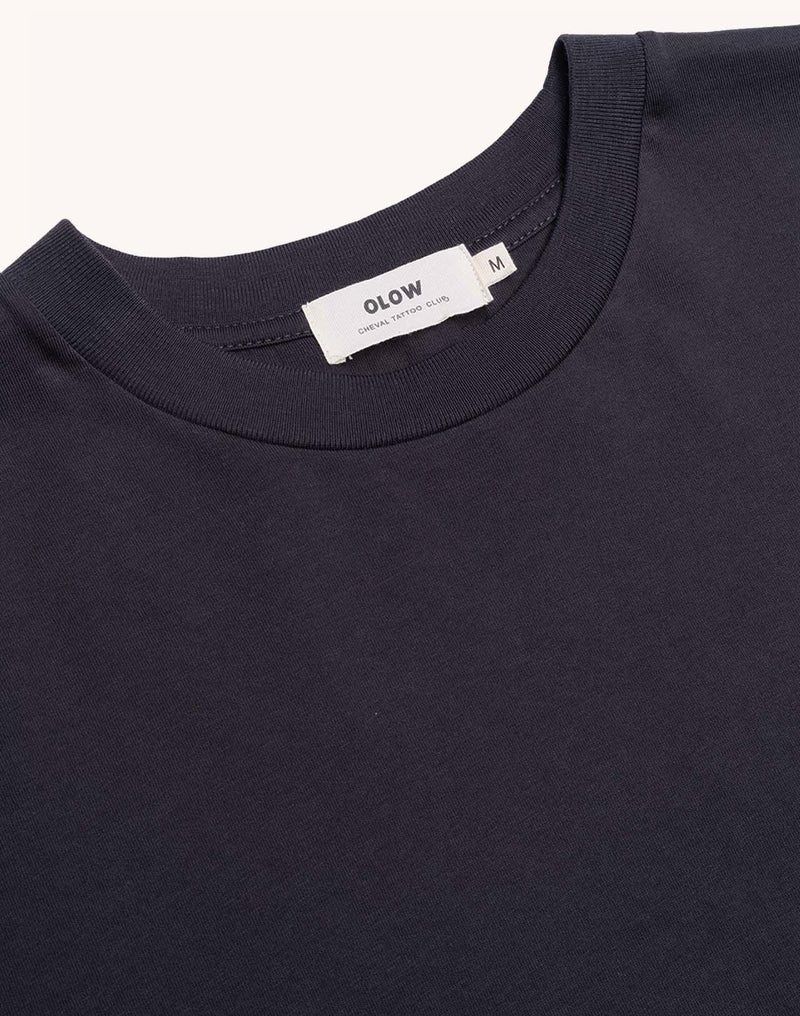 T-Shirt Ensemble Noir Carbone en coton bio GOTS – OLOW