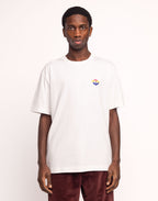 T-Shirt Evolve Écru en coton bio GOTS – OLOW