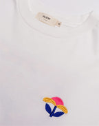 T-Shirt Evolve Écru en coton bio GOTS – OLOW