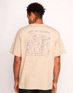 T-Shirt Feed My Garden Crème en coton bio GOTS – OLOW