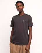 T-Shirt Flying Noir Carbone en coton bio GOTS – OLOW