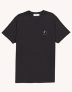 T-Shirt Flying Noir Carbone en coton bio GOTS – OLOW