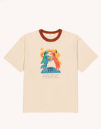 T-Shirt Heart Emotion Crème en coton bio GOTS – OLOW