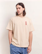 T-shirt Hey Buddy crème – OLOW