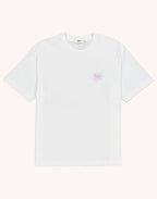 T-Shirt Interconnexion Écru en coton bio GOTS – OLOW