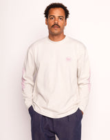 Long-Sleeved T-Shirt Interconnexion Pearl Gray