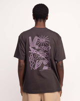 Black Carbon Interconnection T-Shirt