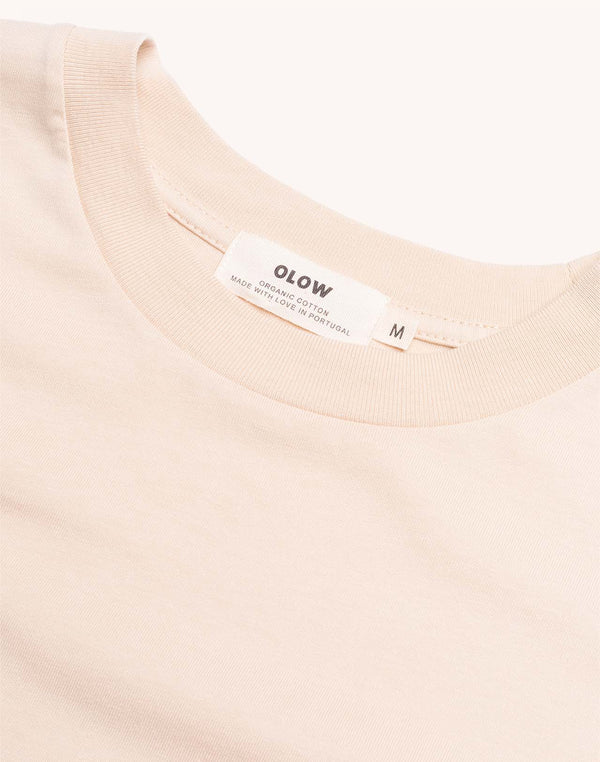 T-Shirt Japo Crème en coton bio GOTS – OLOW