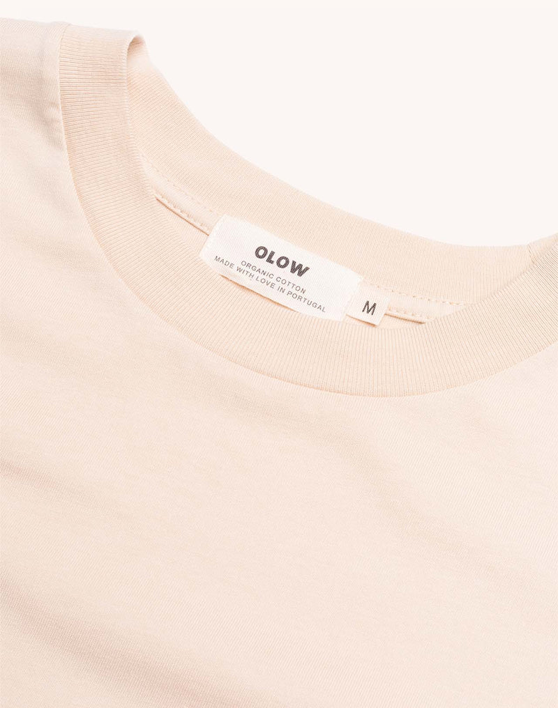 T-Shirt Japo Crème en coton bio GOTS – OLOW