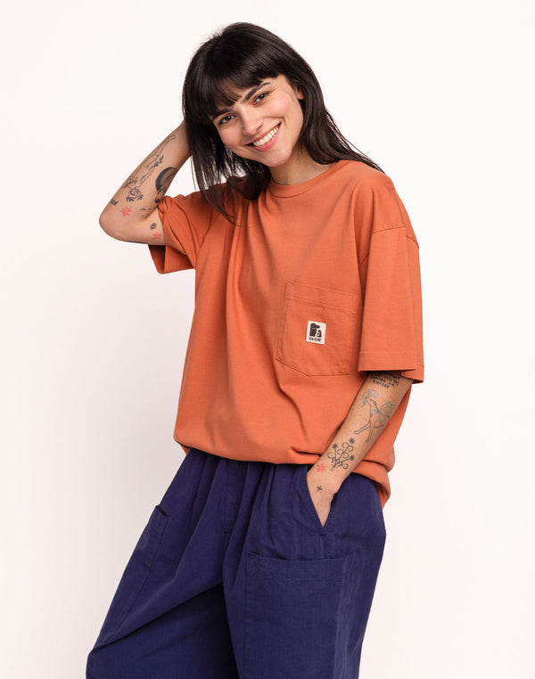 T-Shirt Japo Mandarine en coton bio GOTS – OLOW