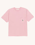 T-Shirt Japo Rose Lila en coton bio GOTS – OLOW