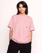 T-Shirt Japo Rose Lila en coton bio GOTS – OLOW