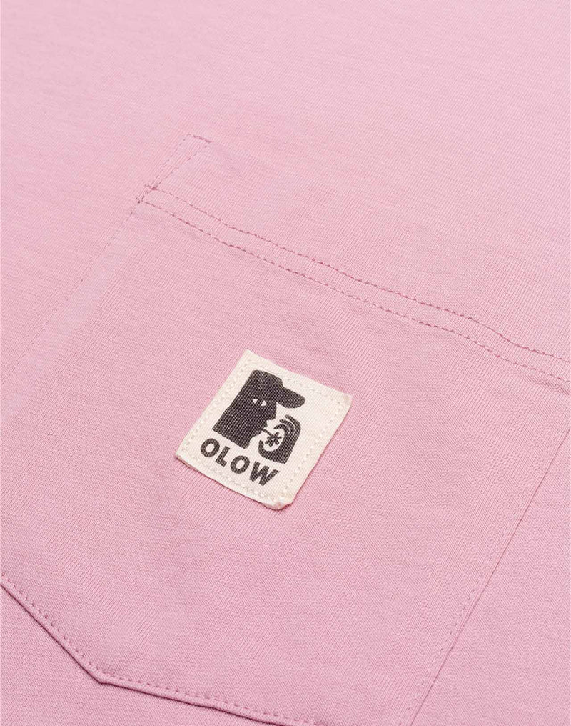 T-Shirt Japo Rose Lila en coton bio GOTS – OLOW