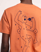 T-Shirt Let Go Mandarine en coton bio GOTS – OLOW