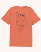 T-Shirt Let Go Mandarine en coton bio GOTS – OLOW