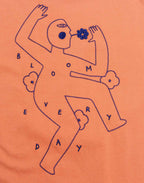 T-Shirt Let Go Mandarine en coton bio GOTS – OLOW