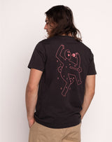 T-Shirt Let Go Noir Carbone