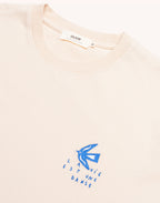T-Shirt Life Dance Crème en coton bio GOTS – OLOW
