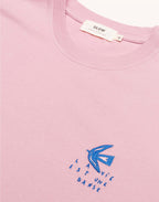 T-Shirt Life Dance Rose Lila en coton bio GOTS – OLOW