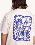 T-Shirt Melody Écru en coton bio GOTS – OLOW