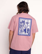 T-Shirt Melody Rose Lila en coton bio GOTS – OLOW