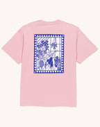T-Shirt Melody Rose Lila en coton bio GOTS – OLOW