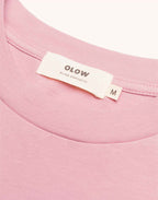 T-Shirt Melody Rose Lila en coton bio GOTS – OLOW