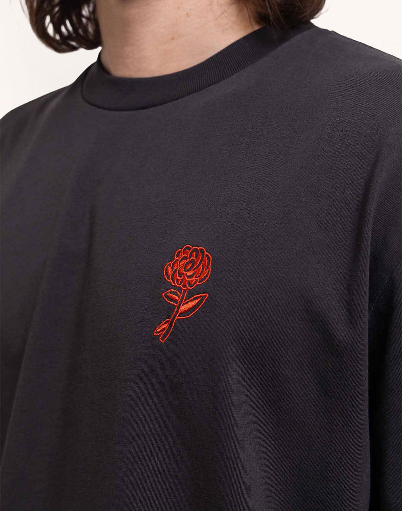 T-shirt Niloticus noir carbone – OLOW