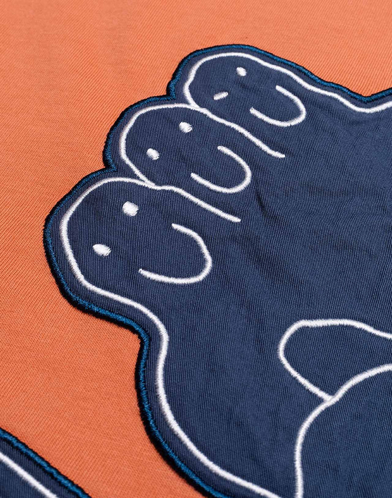T-Shirt Point Break Mandarine en coton bio GOTS – OLOW