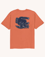 T-Shirt Point Break Mandarine en coton bio GOTS – OLOW