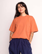 T-Shirt Point Break Mandarine en coton bio GOTS – OLOW