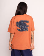 T-Shirt Point Break Mandarine en coton bio GOTS – OLOW