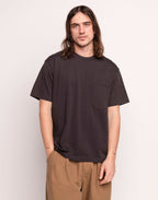 T-Shirt Point Break Noir Carbone en coton bio GOTS – OLOW