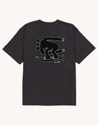T-Shirt Point Break Noir Carbone en coton bio GOTS – OLOW