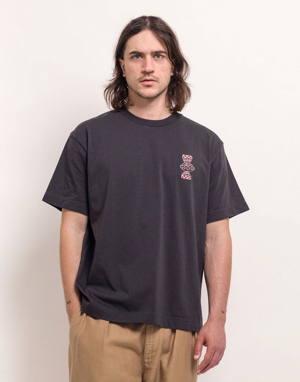 T-shirt Pretty Connection noir carbone – OLOW