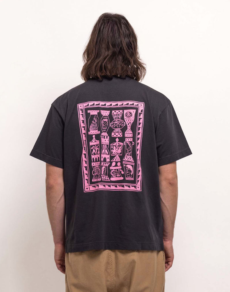 T-shirt Pretty Connection noir carbone – OLOW