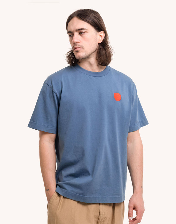 T-shirt Pretty One bleu acier – OLOW