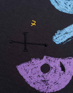 T-Shirt Primitive Futur Noir Carbone en coton bio GOTS – OLOW
