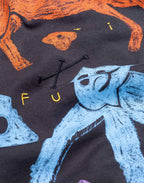 T-Shirt Primitive Futur Noir Carbone en coton bio GOTS – OLOW
