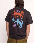 T-Shirt Primitive Futur Noir Carbone en coton bio GOTS – OLOW
