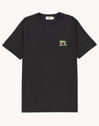 T-Shirt Sunset Noir Carbone en coton bio GOTS – OLOW