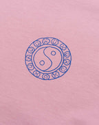 T-Shirt Taijitu Rose Lila en coton bio GOTS – OLOW