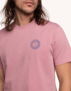 T-Shirt Taijitu Rose Lila en coton bio GOTS – OLOW