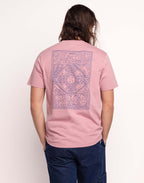 T-Shirt Taijitu Rose Lila en coton bio GOTS – OLOW