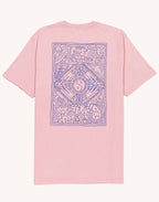 T-Shirt Taijitu Rose Lila en coton bio GOTS – OLOW