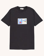 T-Shirt The Vision Noir Carbone en coton bio GOTS – OLOW