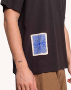 T-Shirt Winter Sun Noir Carbone en coton bio GOTS – OLOW