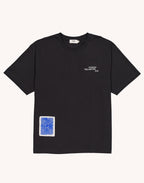 T-Shirt Winter Sun Noir Carbone en coton bio GOTS – OLOW