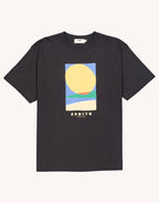 T-Shirt Zenith Noir Carbone en coton bio GOTS – OLOW